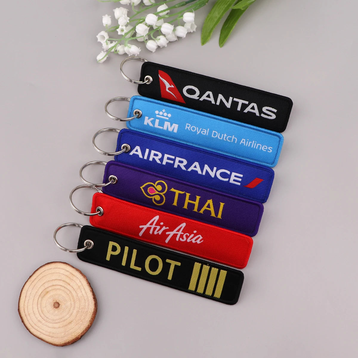 Airline Keychains